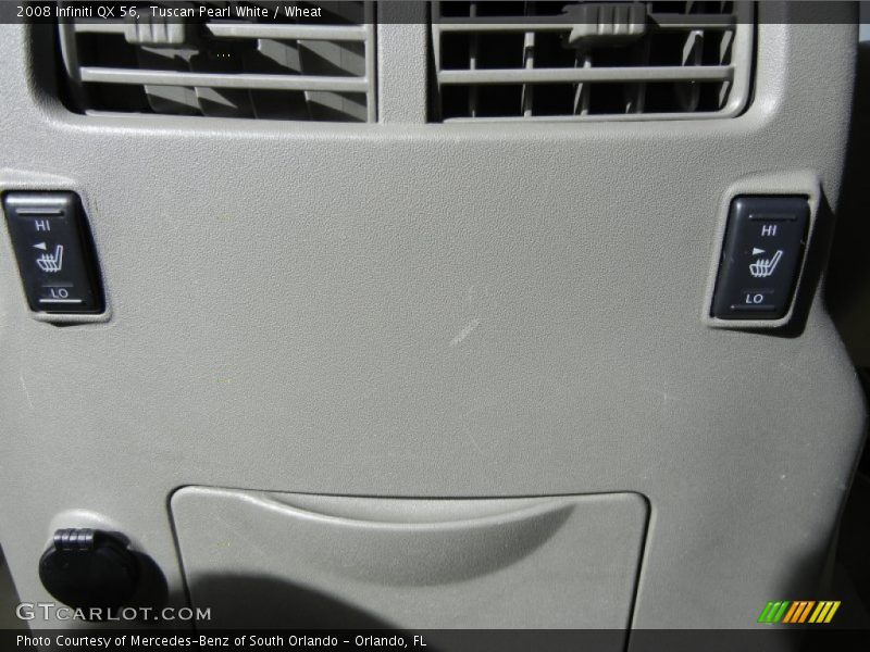 Tuscan Pearl White / Wheat 2008 Infiniti QX 56