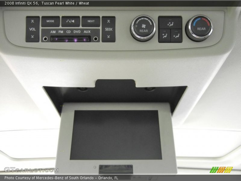 Tuscan Pearl White / Wheat 2008 Infiniti QX 56