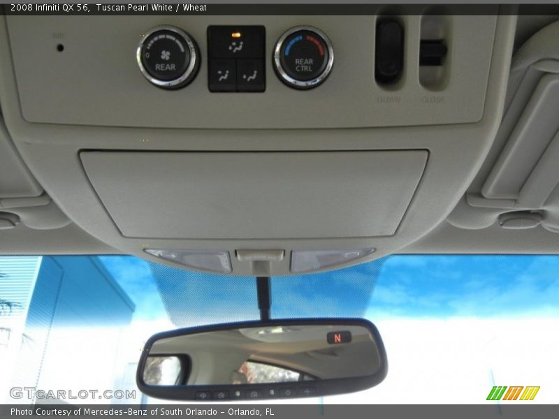 Tuscan Pearl White / Wheat 2008 Infiniti QX 56