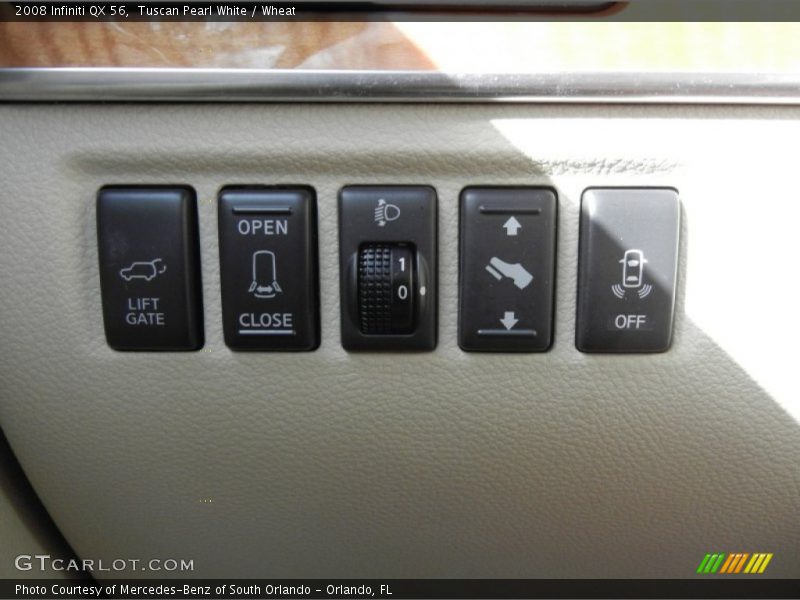 Tuscan Pearl White / Wheat 2008 Infiniti QX 56