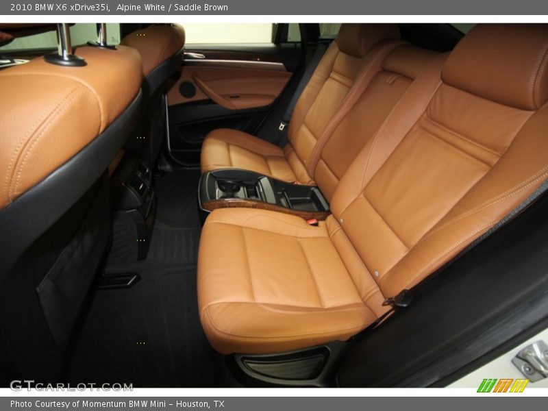 Alpine White / Saddle Brown 2010 BMW X6 xDrive35i