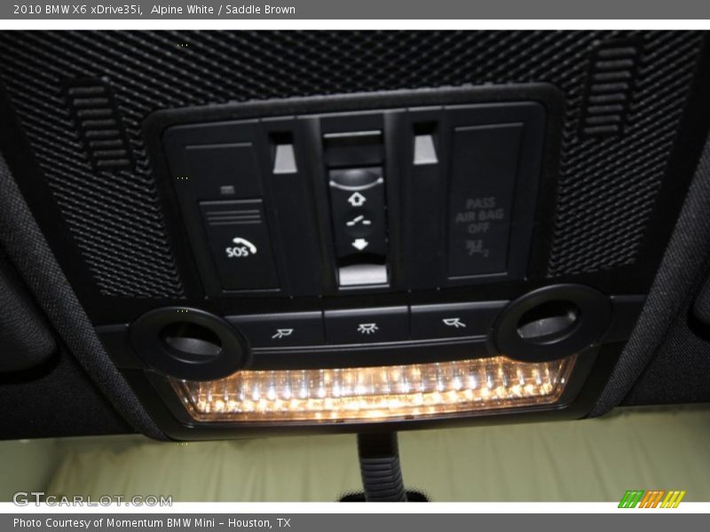 Alpine White / Saddle Brown 2010 BMW X6 xDrive35i