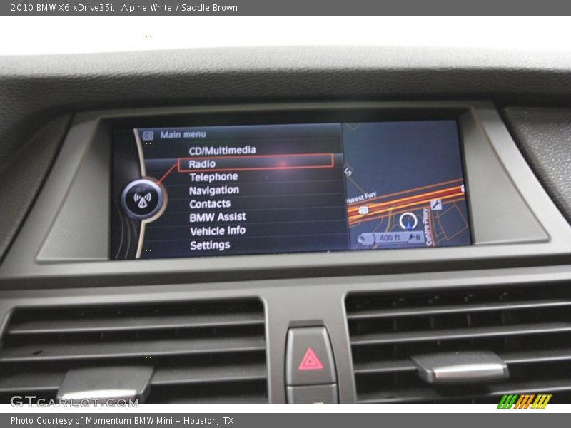 Alpine White / Saddle Brown 2010 BMW X6 xDrive35i