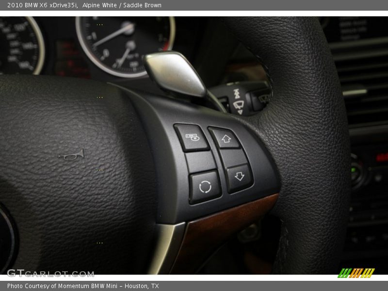 Alpine White / Saddle Brown 2010 BMW X6 xDrive35i