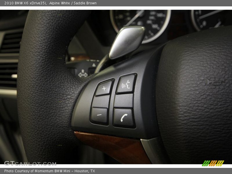 Alpine White / Saddle Brown 2010 BMW X6 xDrive35i