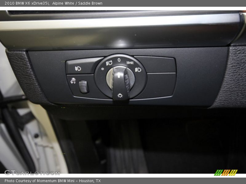 Alpine White / Saddle Brown 2010 BMW X6 xDrive35i