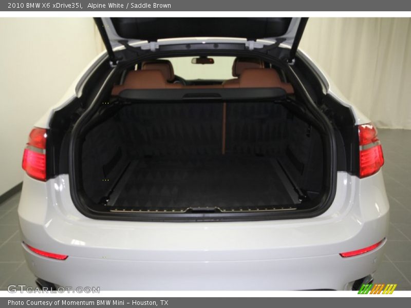 Alpine White / Saddle Brown 2010 BMW X6 xDrive35i