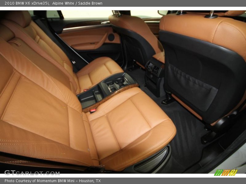 Alpine White / Saddle Brown 2010 BMW X6 xDrive35i