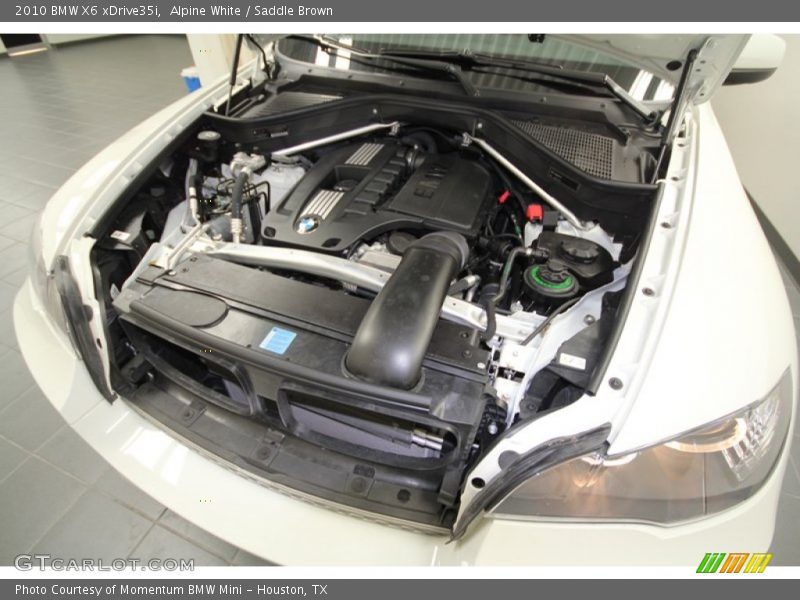  2010 X6 xDrive35i Engine - 3.0 Liter Twin-Turbocharged DOHC 24-Valve VVT Inline 6 Cylinder