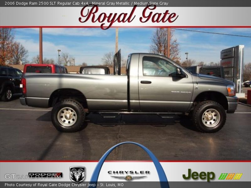 Mineral Gray Metallic / Medium Slate Gray 2006 Dodge Ram 2500 SLT Regular Cab 4x4