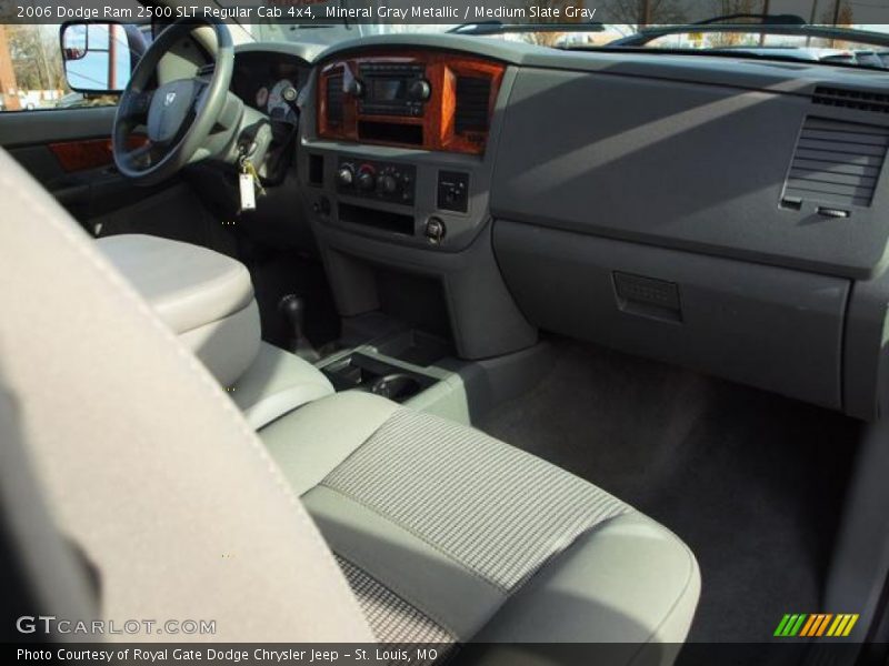Mineral Gray Metallic / Medium Slate Gray 2006 Dodge Ram 2500 SLT Regular Cab 4x4