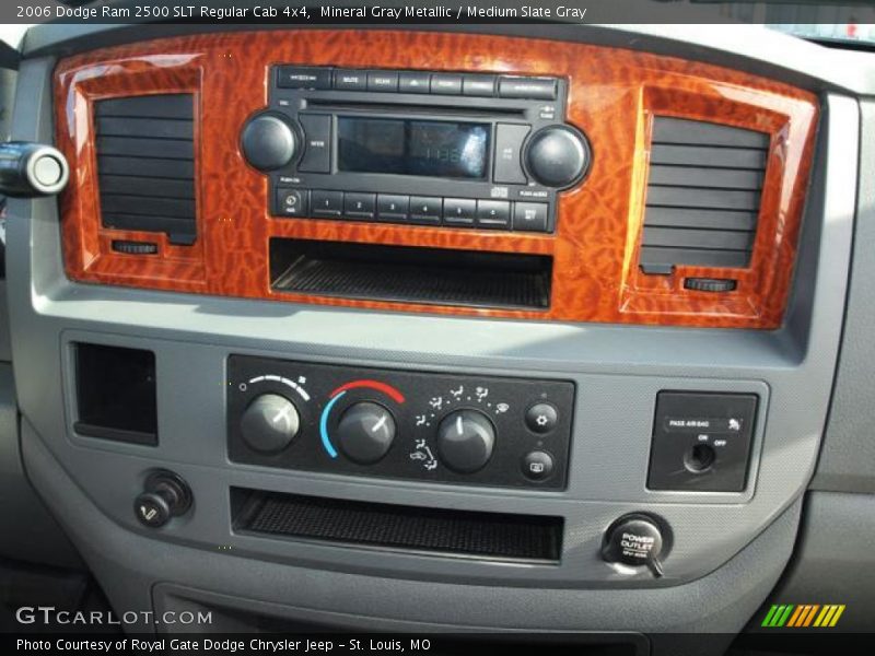 Mineral Gray Metallic / Medium Slate Gray 2006 Dodge Ram 2500 SLT Regular Cab 4x4