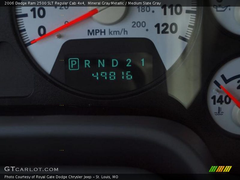 Mineral Gray Metallic / Medium Slate Gray 2006 Dodge Ram 2500 SLT Regular Cab 4x4