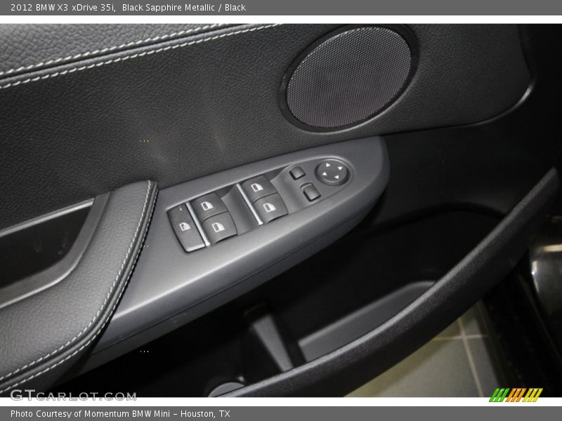 Black Sapphire Metallic / Black 2012 BMW X3 xDrive 35i