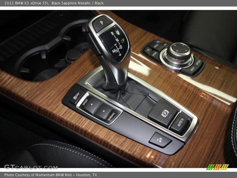 Black Sapphire Metallic / Black 2012 BMW X3 xDrive 35i