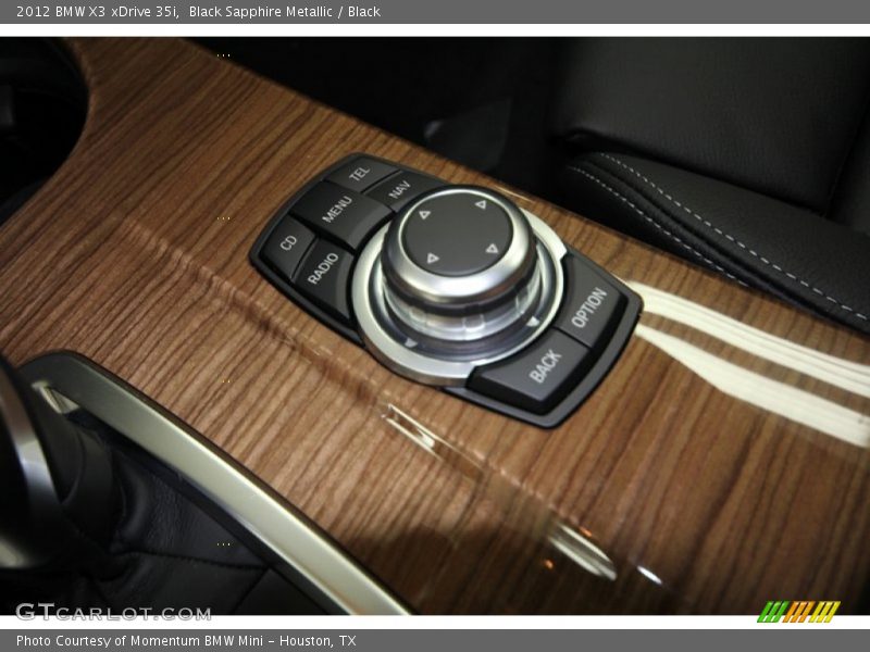 Black Sapphire Metallic / Black 2012 BMW X3 xDrive 35i