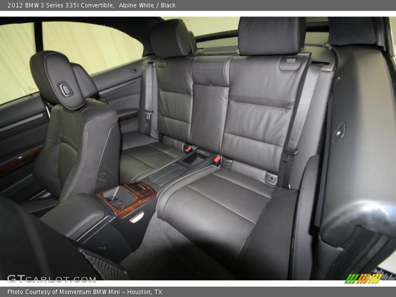  2012 3 Series 335i Convertible Black Interior