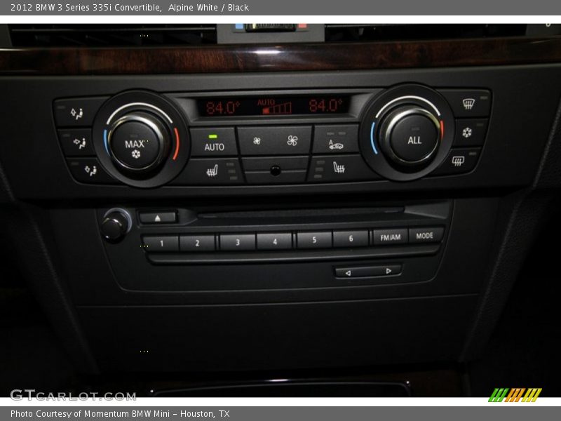 Alpine White / Black 2012 BMW 3 Series 335i Convertible