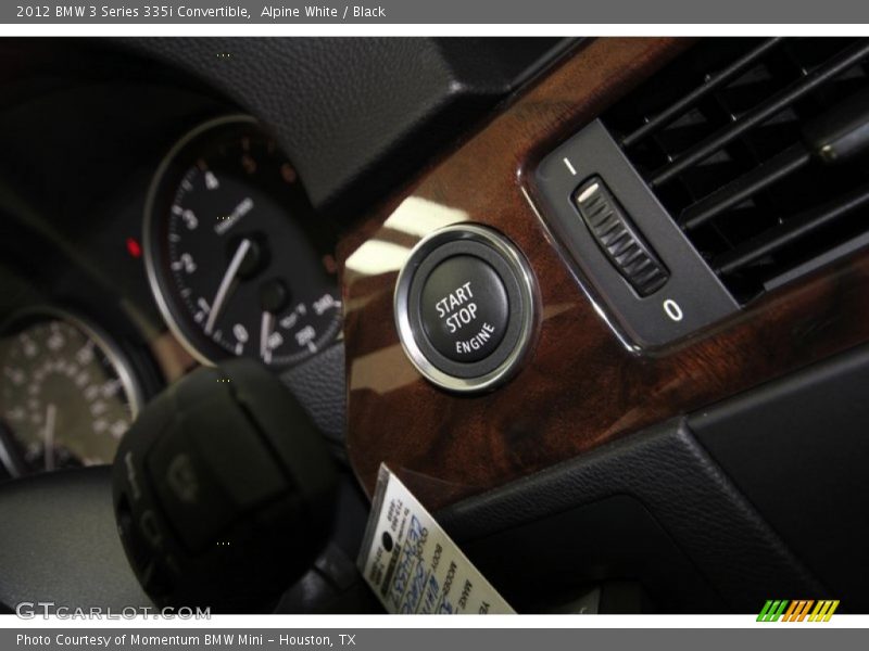 Alpine White / Black 2012 BMW 3 Series 335i Convertible