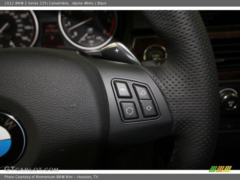 Alpine White / Black 2012 BMW 3 Series 335i Convertible
