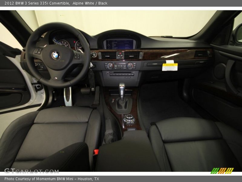 Alpine White / Black 2012 BMW 3 Series 335i Convertible