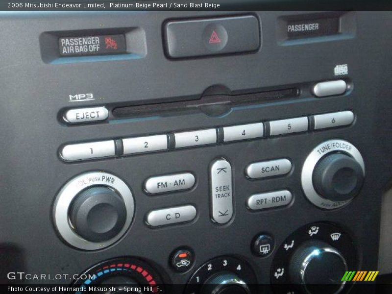 Platinum Beige Pearl / Sand Blast Beige 2006 Mitsubishi Endeavor Limited