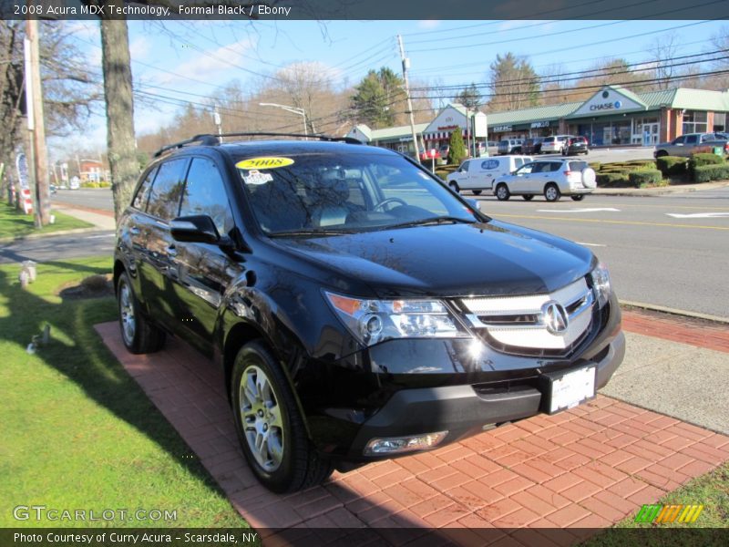 Formal Black / Ebony 2008 Acura MDX Technology
