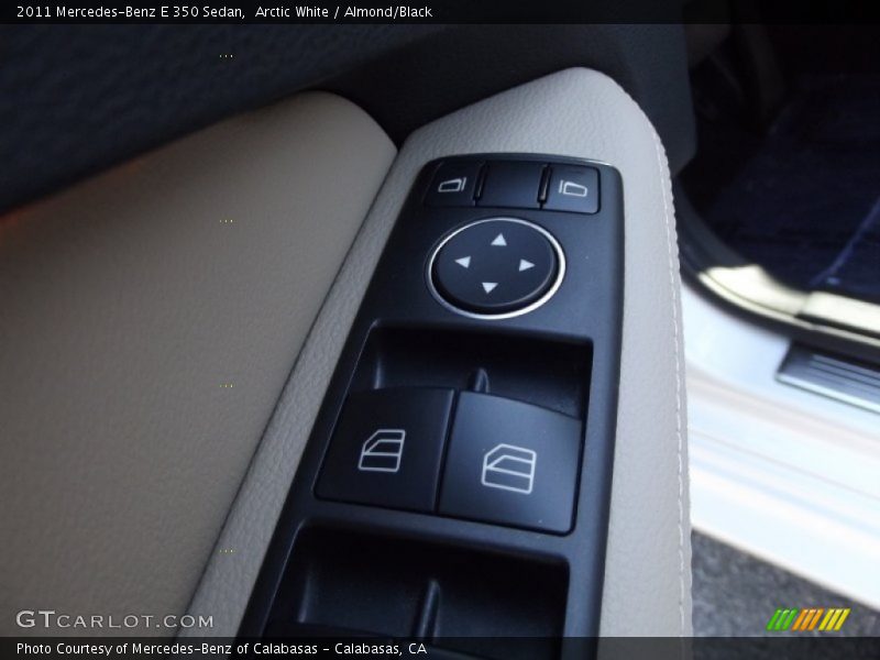 Arctic White / Almond/Black 2011 Mercedes-Benz E 350 Sedan