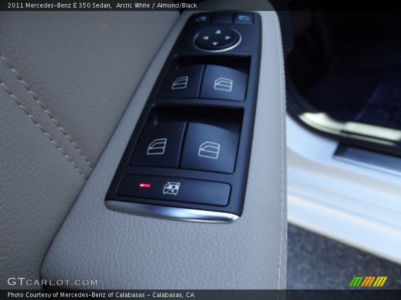 Arctic White / Almond/Black 2011 Mercedes-Benz E 350 Sedan