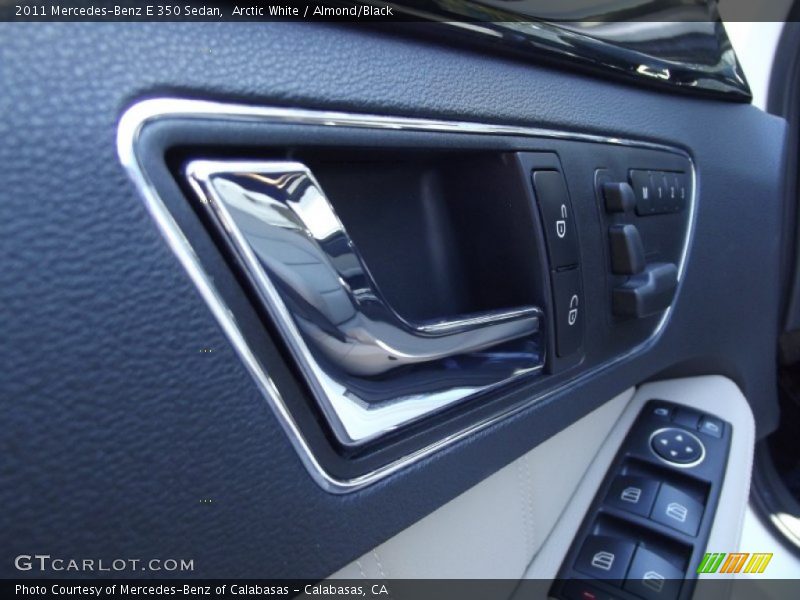 Arctic White / Almond/Black 2011 Mercedes-Benz E 350 Sedan