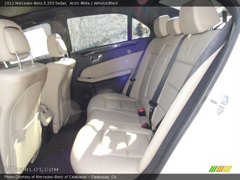Arctic White / Almond/Black 2011 Mercedes-Benz E 350 Sedan