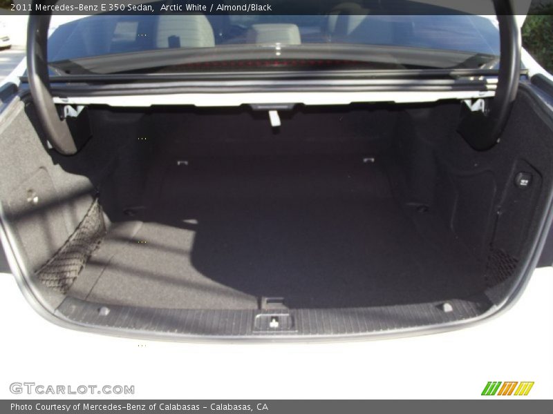 Arctic White / Almond/Black 2011 Mercedes-Benz E 350 Sedan