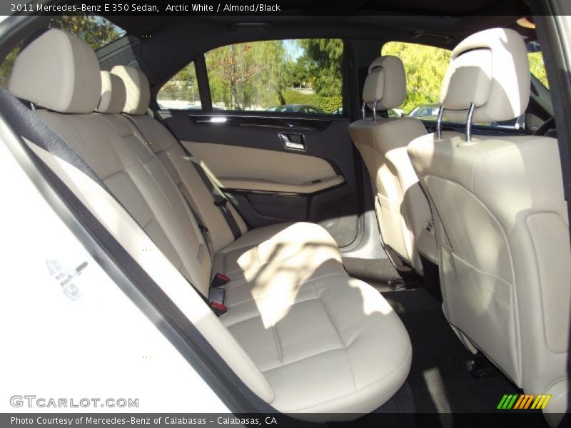 Arctic White / Almond/Black 2011 Mercedes-Benz E 350 Sedan