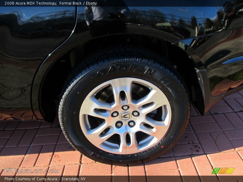 Formal Black / Ebony 2008 Acura MDX Technology