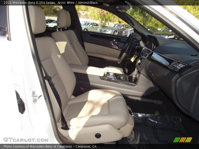 Arctic White / Almond/Black 2011 Mercedes-Benz E 350 Sedan