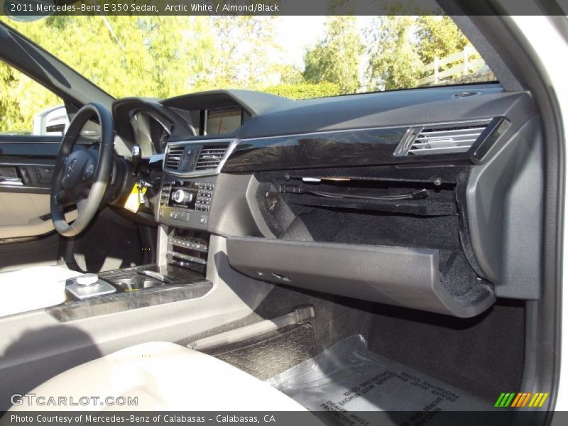 Arctic White / Almond/Black 2011 Mercedes-Benz E 350 Sedan