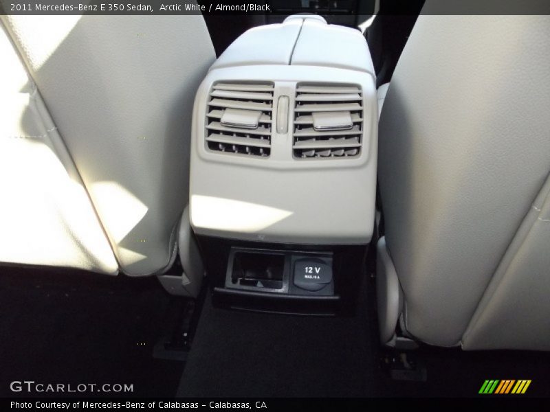 Arctic White / Almond/Black 2011 Mercedes-Benz E 350 Sedan
