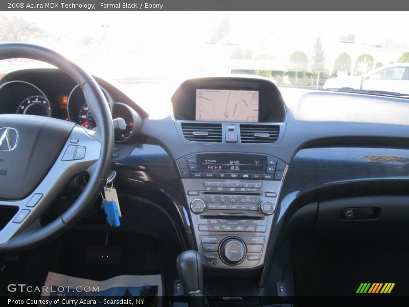 Formal Black / Ebony 2008 Acura MDX Technology
