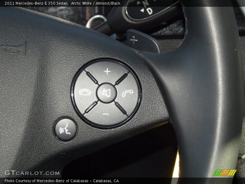 Arctic White / Almond/Black 2011 Mercedes-Benz E 350 Sedan