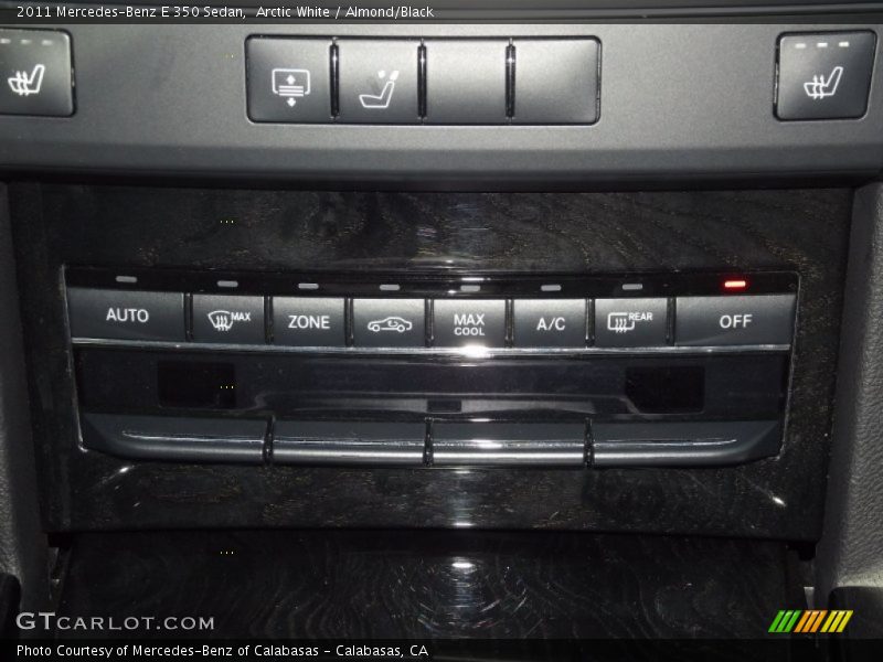 Arctic White / Almond/Black 2011 Mercedes-Benz E 350 Sedan