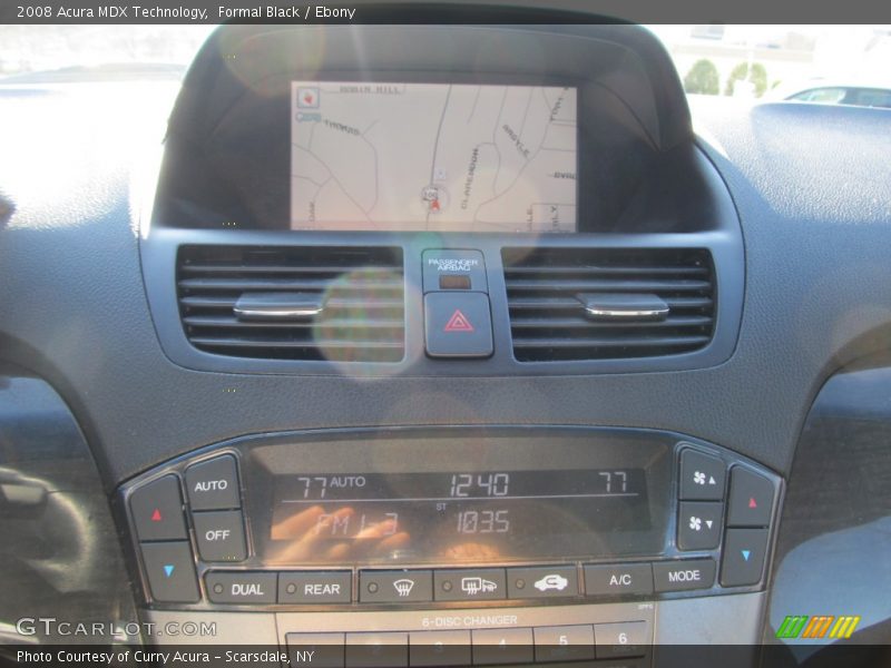 Formal Black / Ebony 2008 Acura MDX Technology