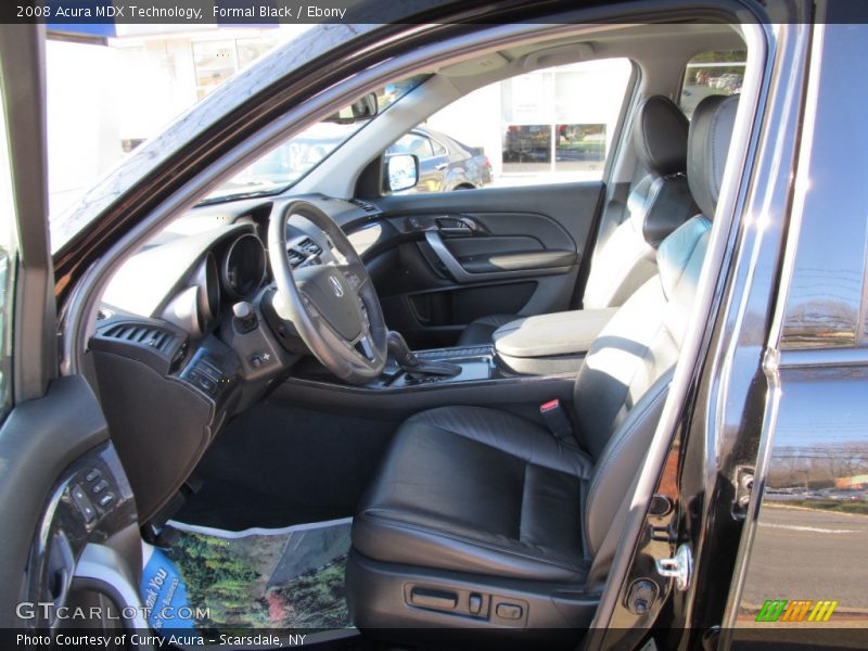 Formal Black / Ebony 2008 Acura MDX Technology