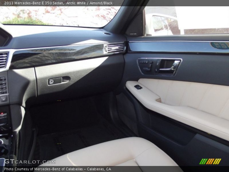 Arctic White / Almond/Black 2011 Mercedes-Benz E 350 Sedan
