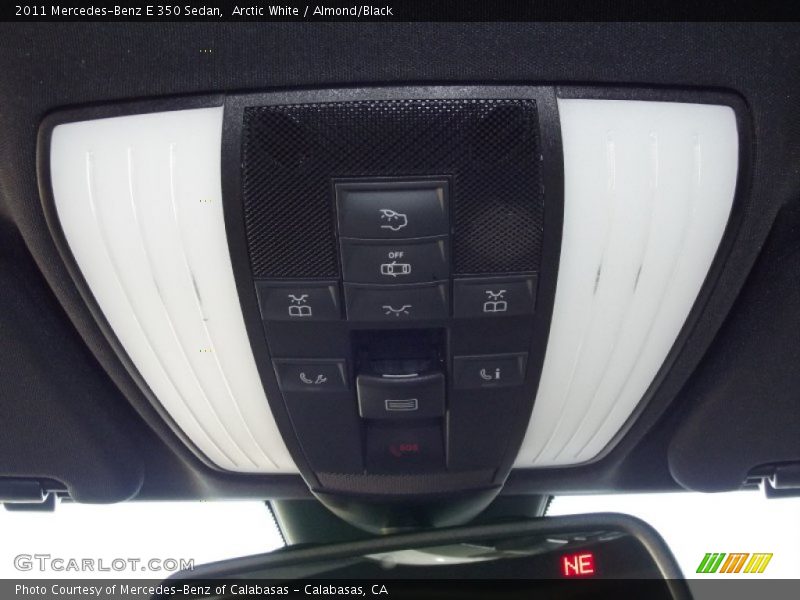 Arctic White / Almond/Black 2011 Mercedes-Benz E 350 Sedan