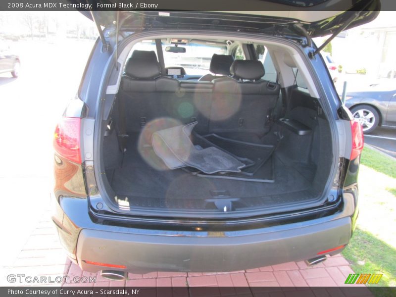 Formal Black / Ebony 2008 Acura MDX Technology