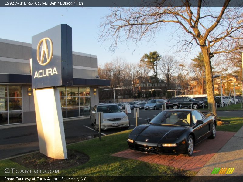 Berlina Black / Tan 1992 Acura NSX Coupe