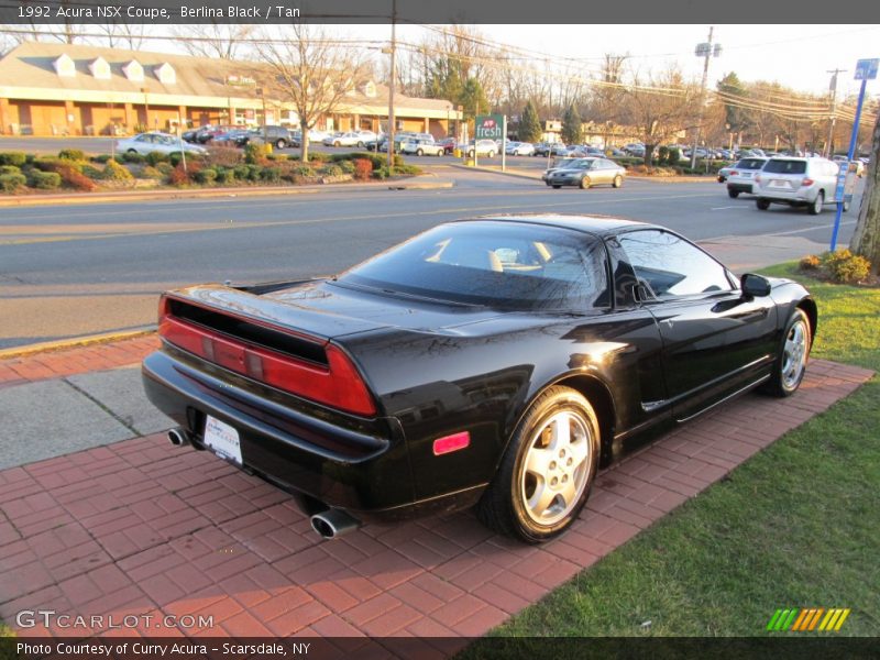 Berlina Black / Tan 1992 Acura NSX Coupe