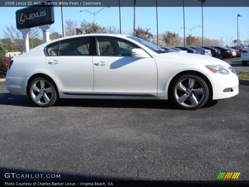 Starfire White Pearl / Cashmere 2008 Lexus GS 460