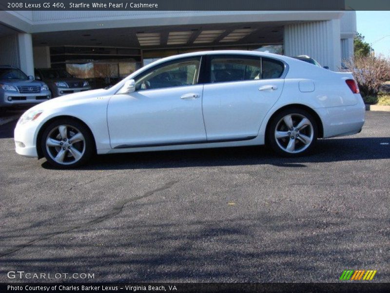 Starfire White Pearl / Cashmere 2008 Lexus GS 460