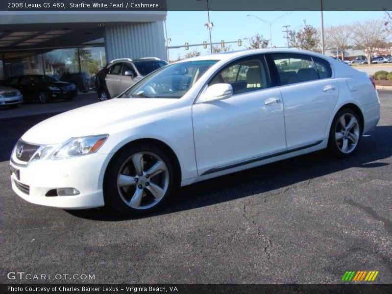 Starfire White Pearl / Cashmere 2008 Lexus GS 460